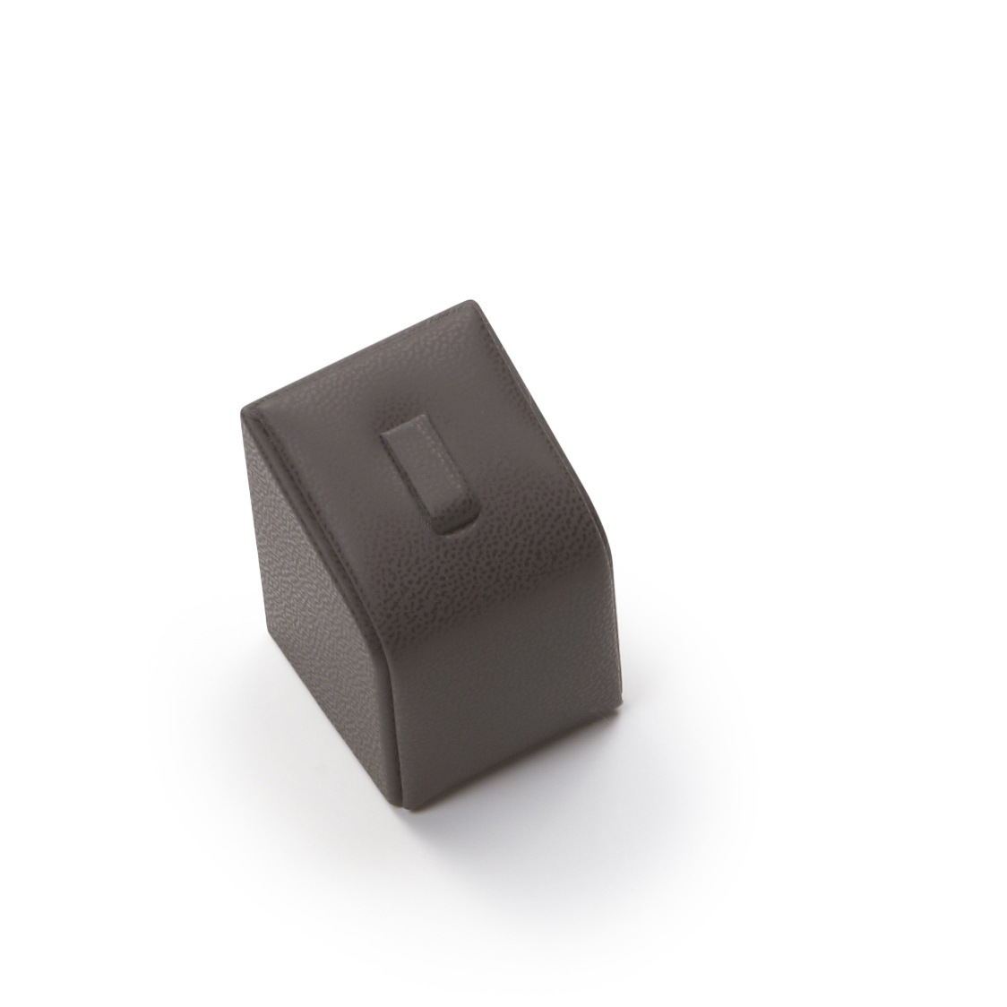 Chocolate Leatherette 1 Ring Clip Stand