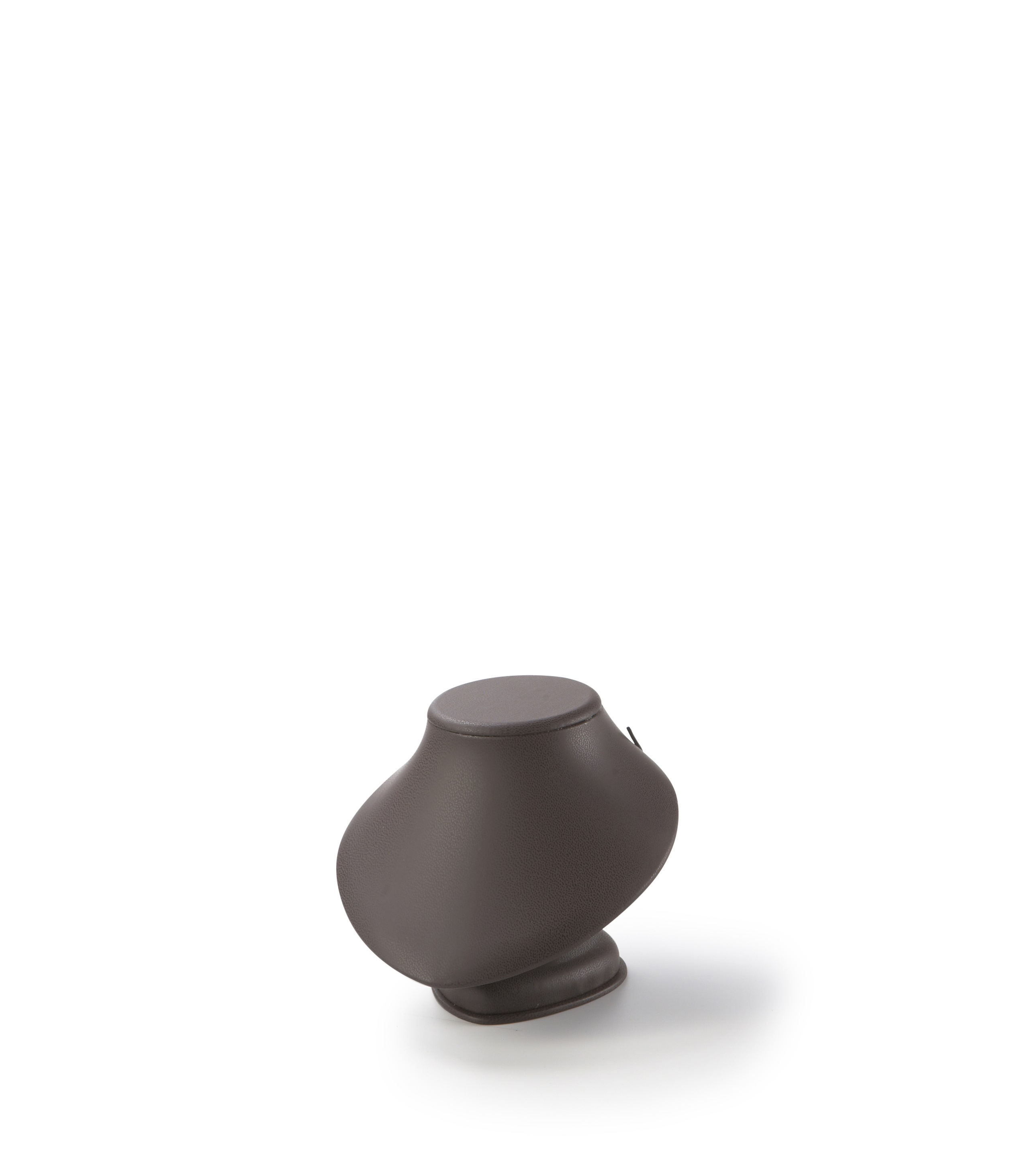 Chocolate Leatherette Large Neckform