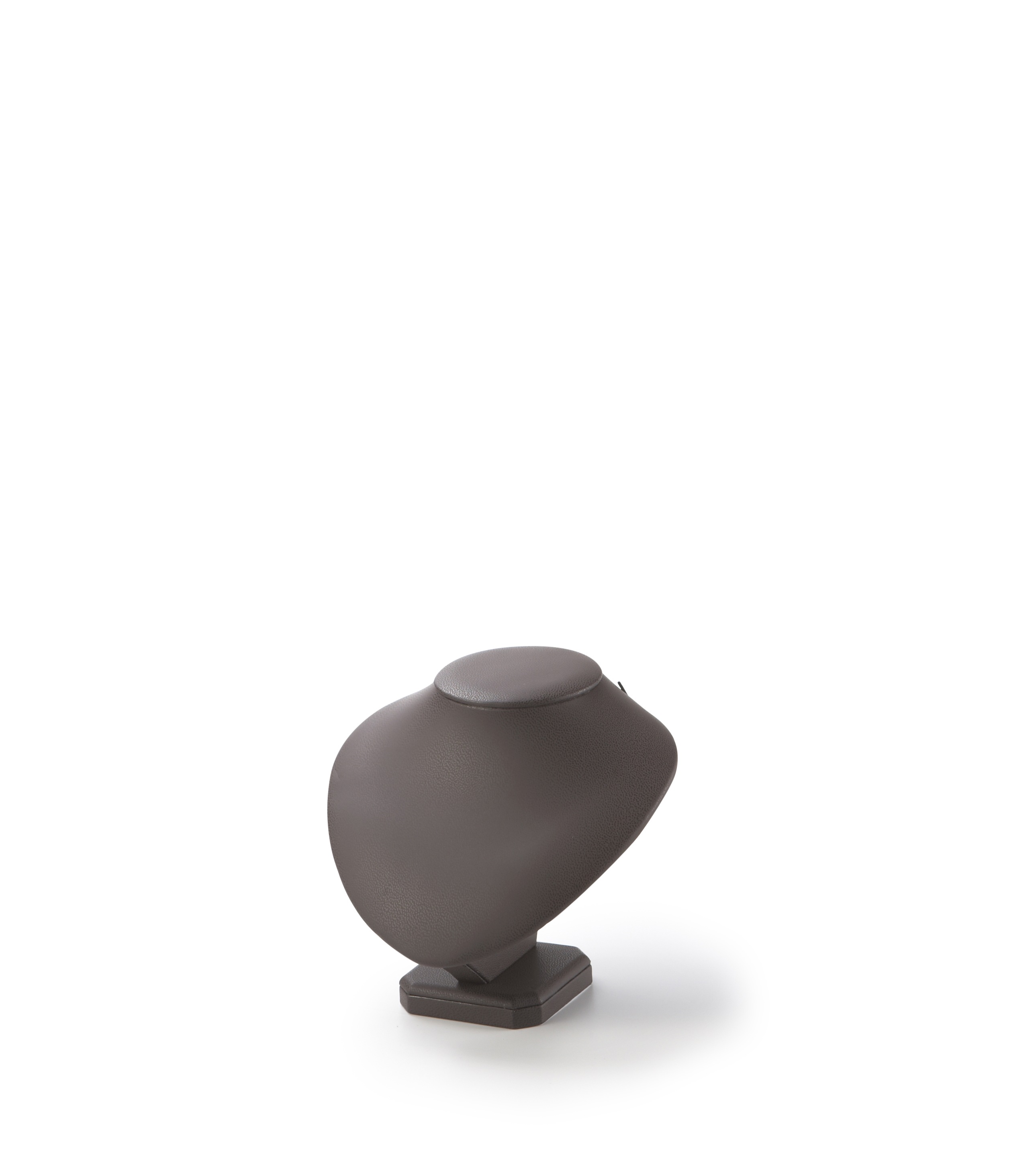 Chocolate Leatherette Large Neckform