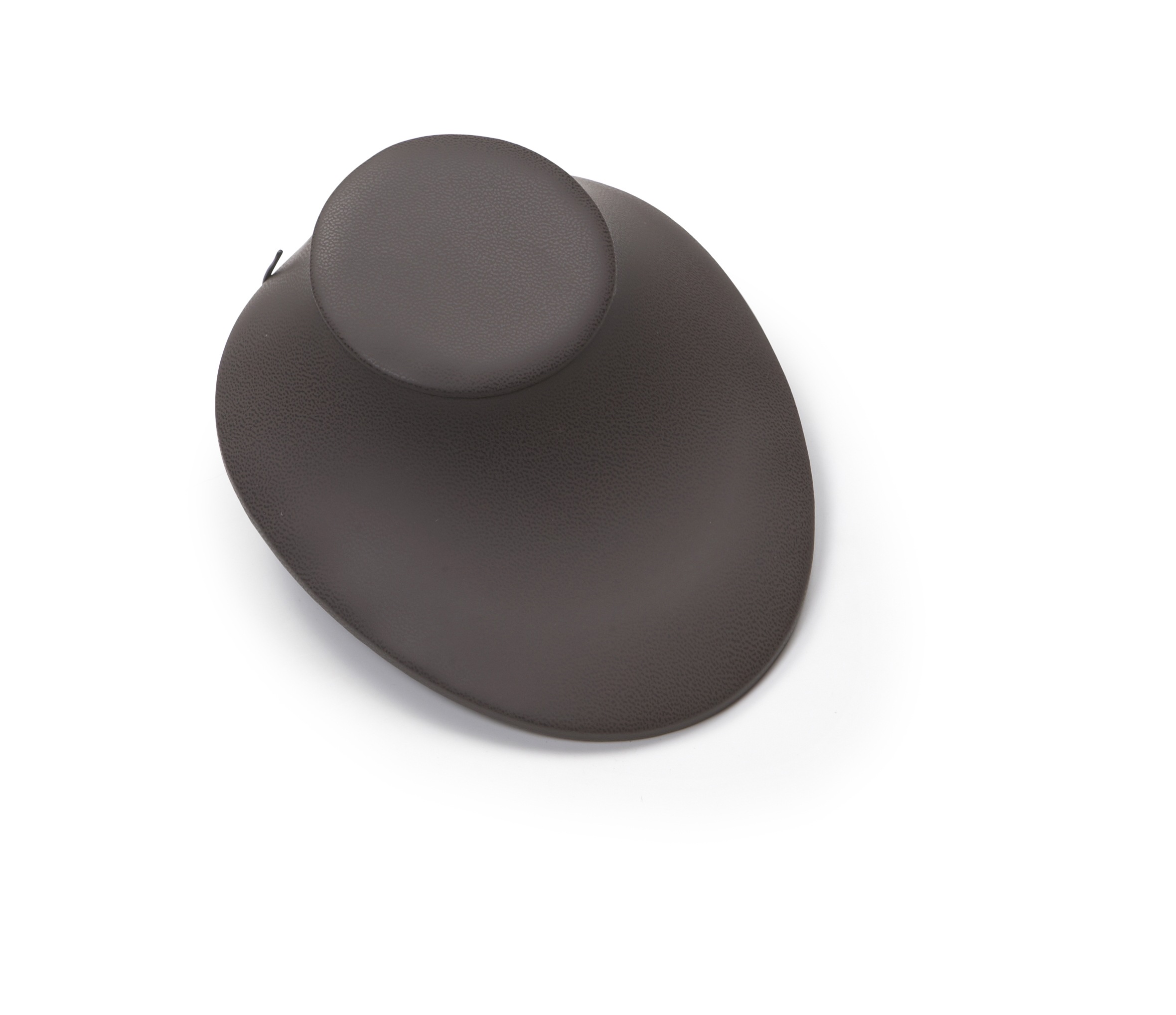 Chocolate Leatherette Large Neckform