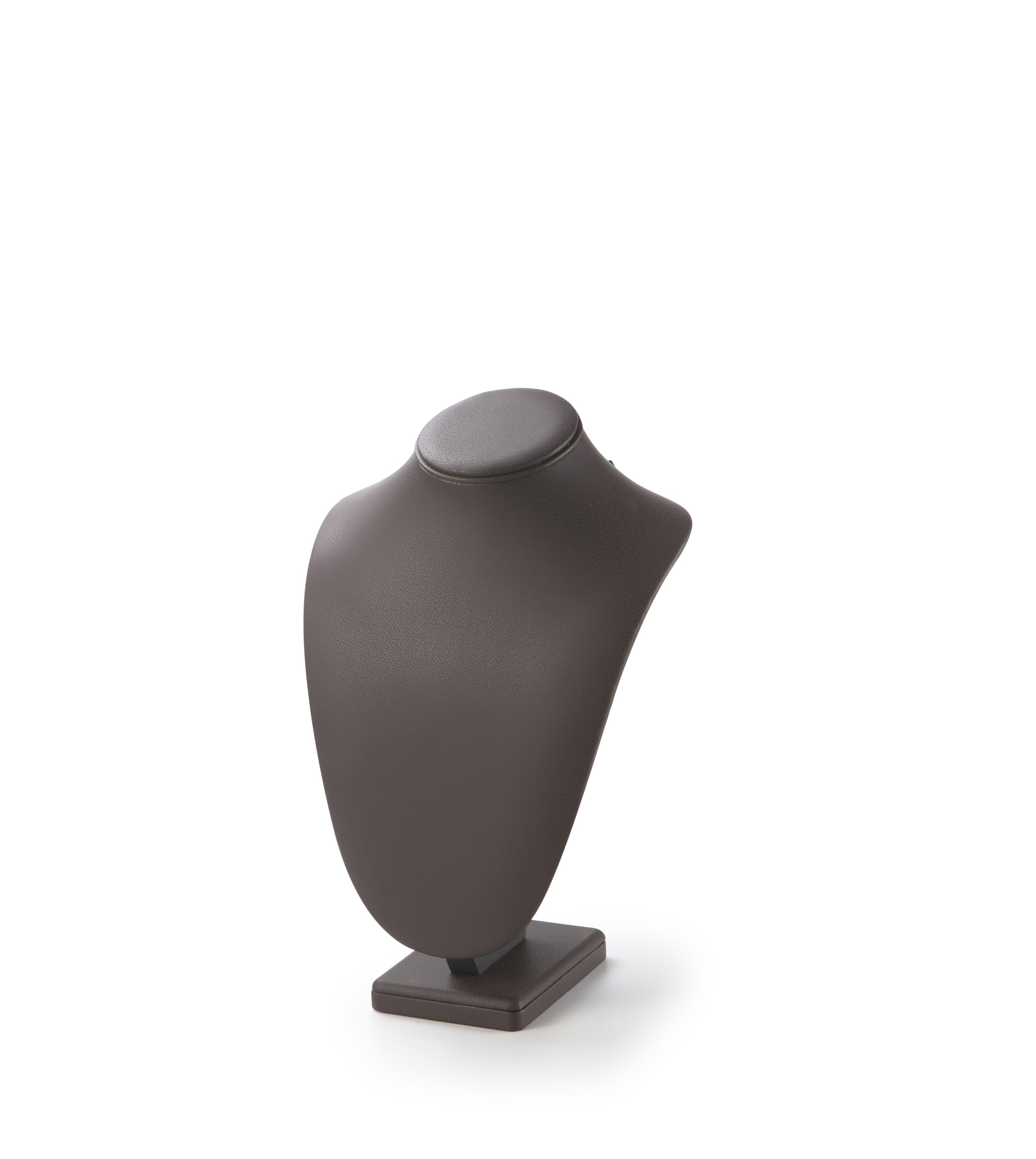 Chocolate Leatherette X-Large Wood NeckForm