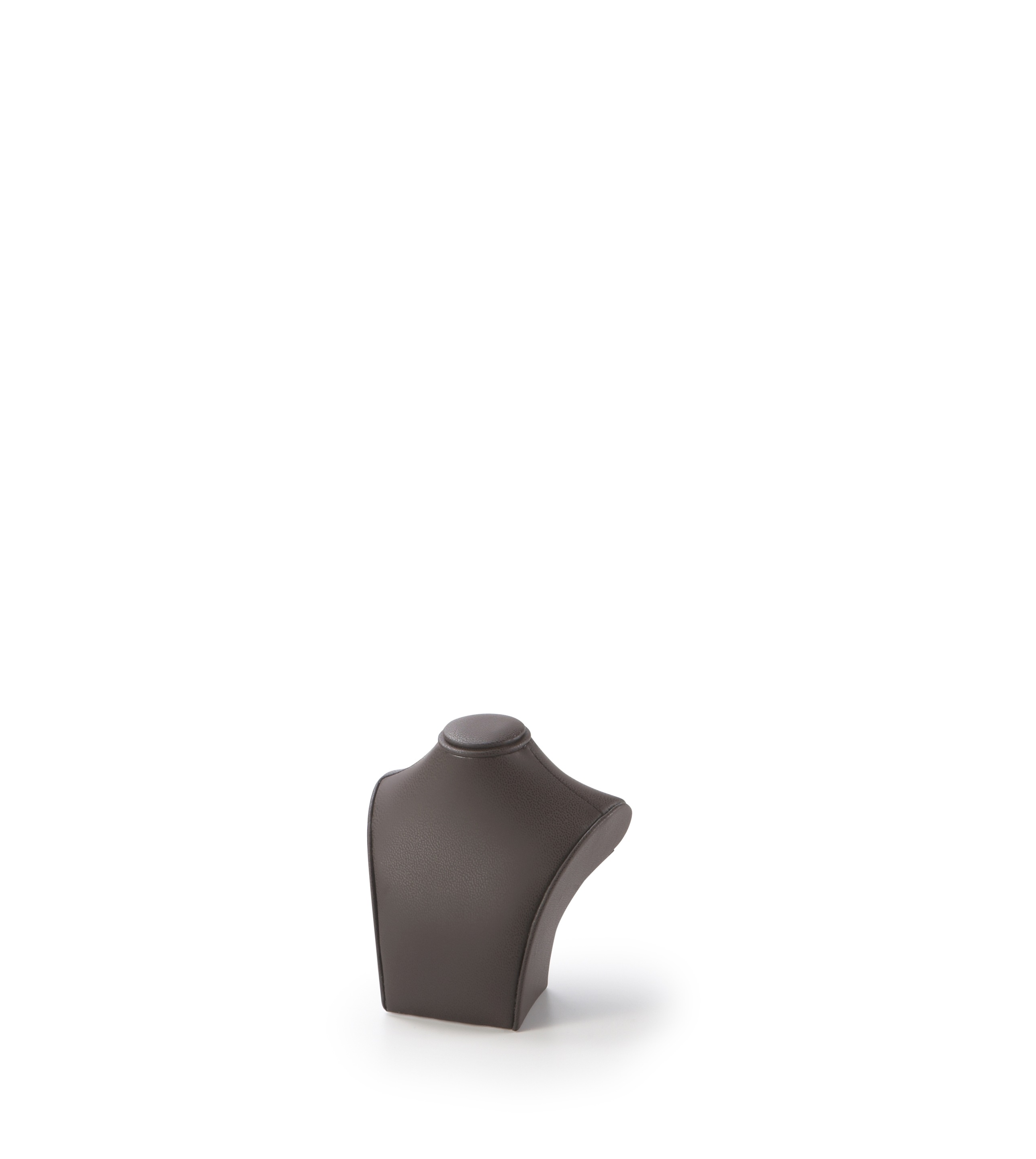 Chocolate Leatherette Small Neckform