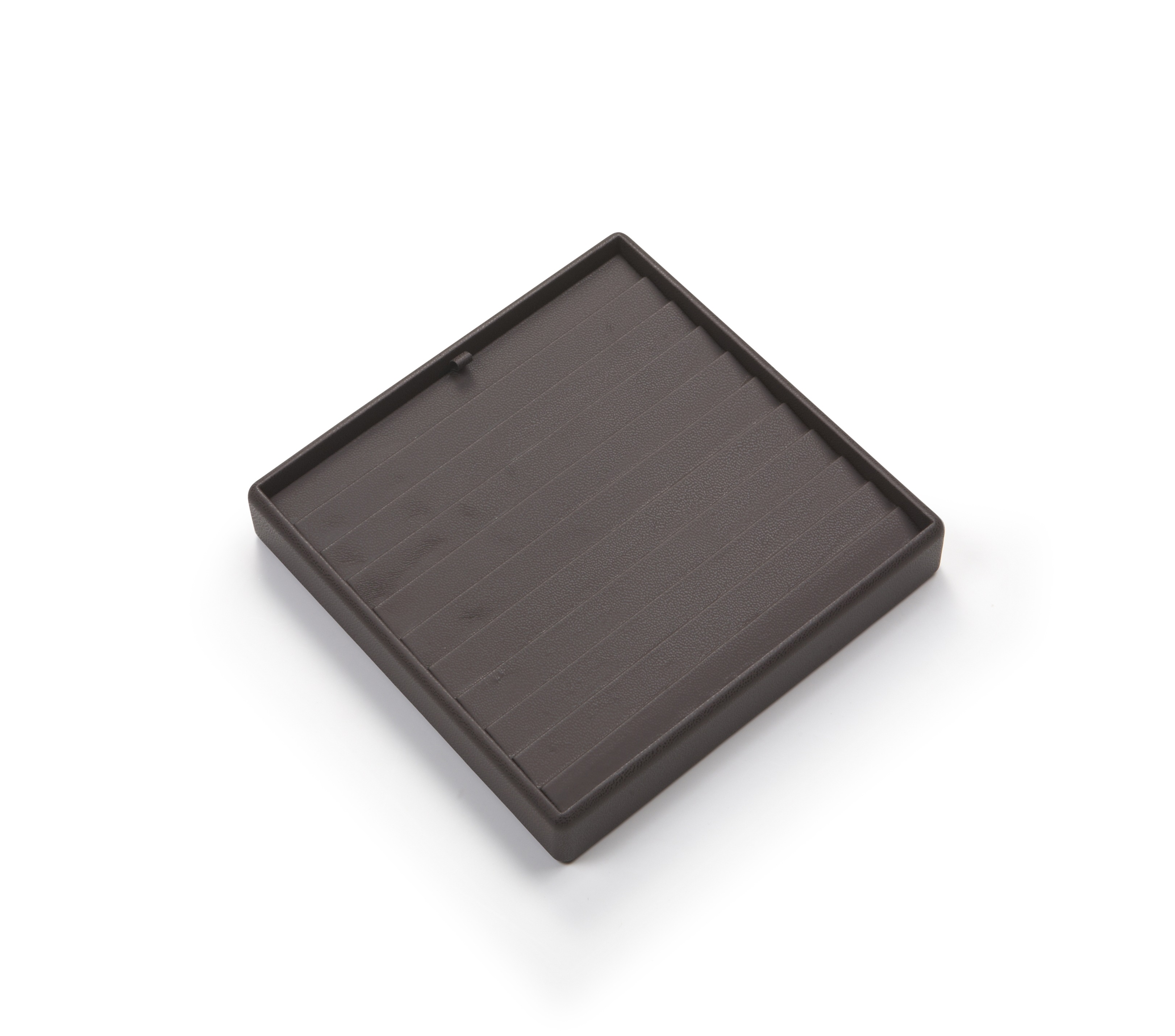 Chocolate Leatherette 10 Bracelet Tray