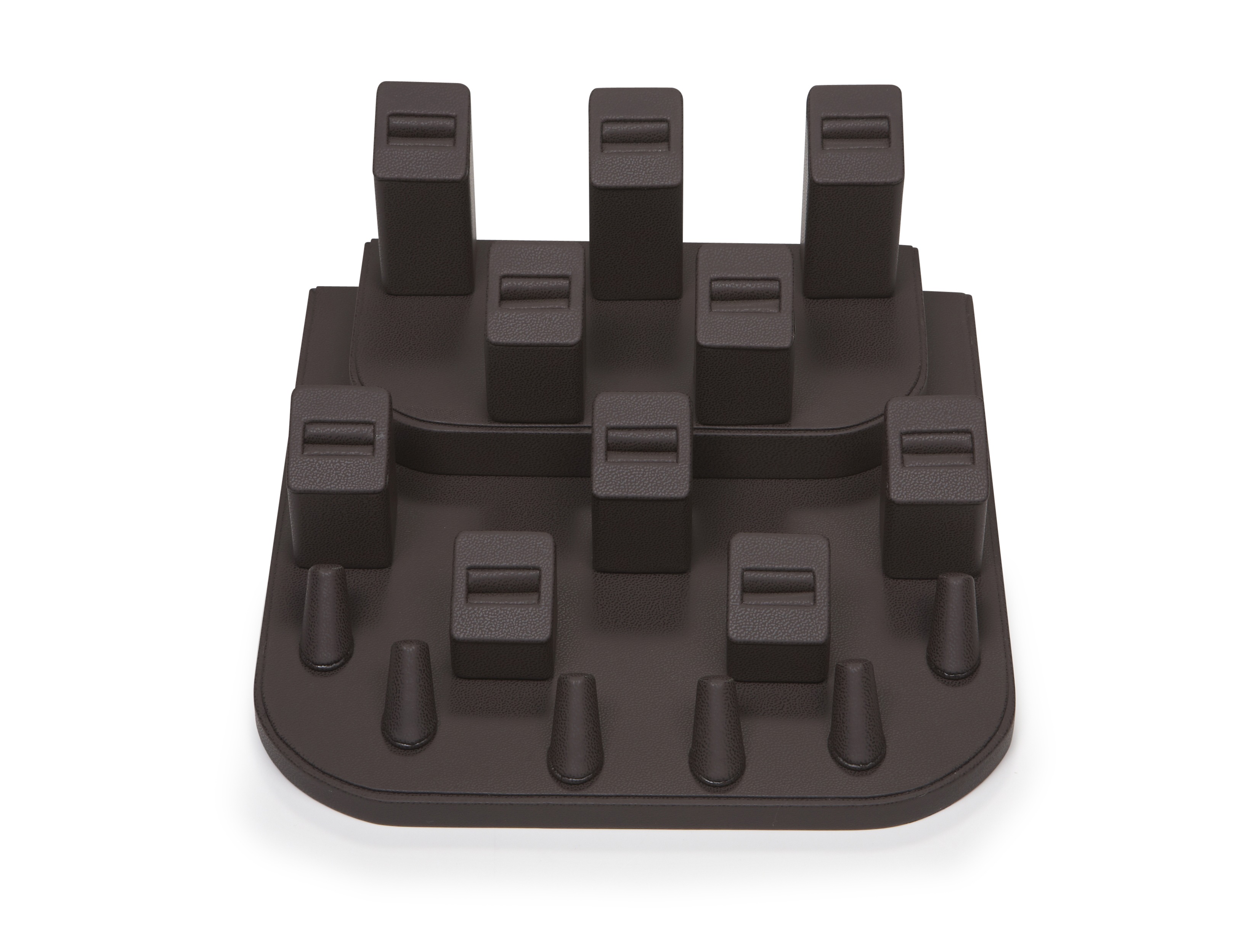 Chocolate Leatherette Magnetic Display