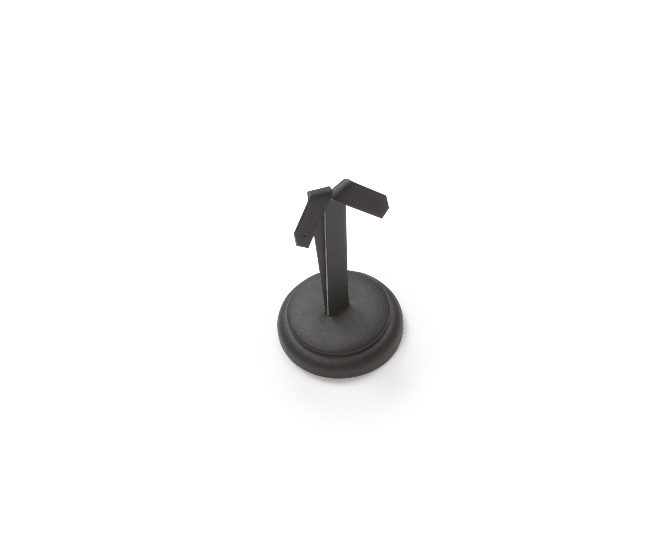 Black Leatherette Earring Stand