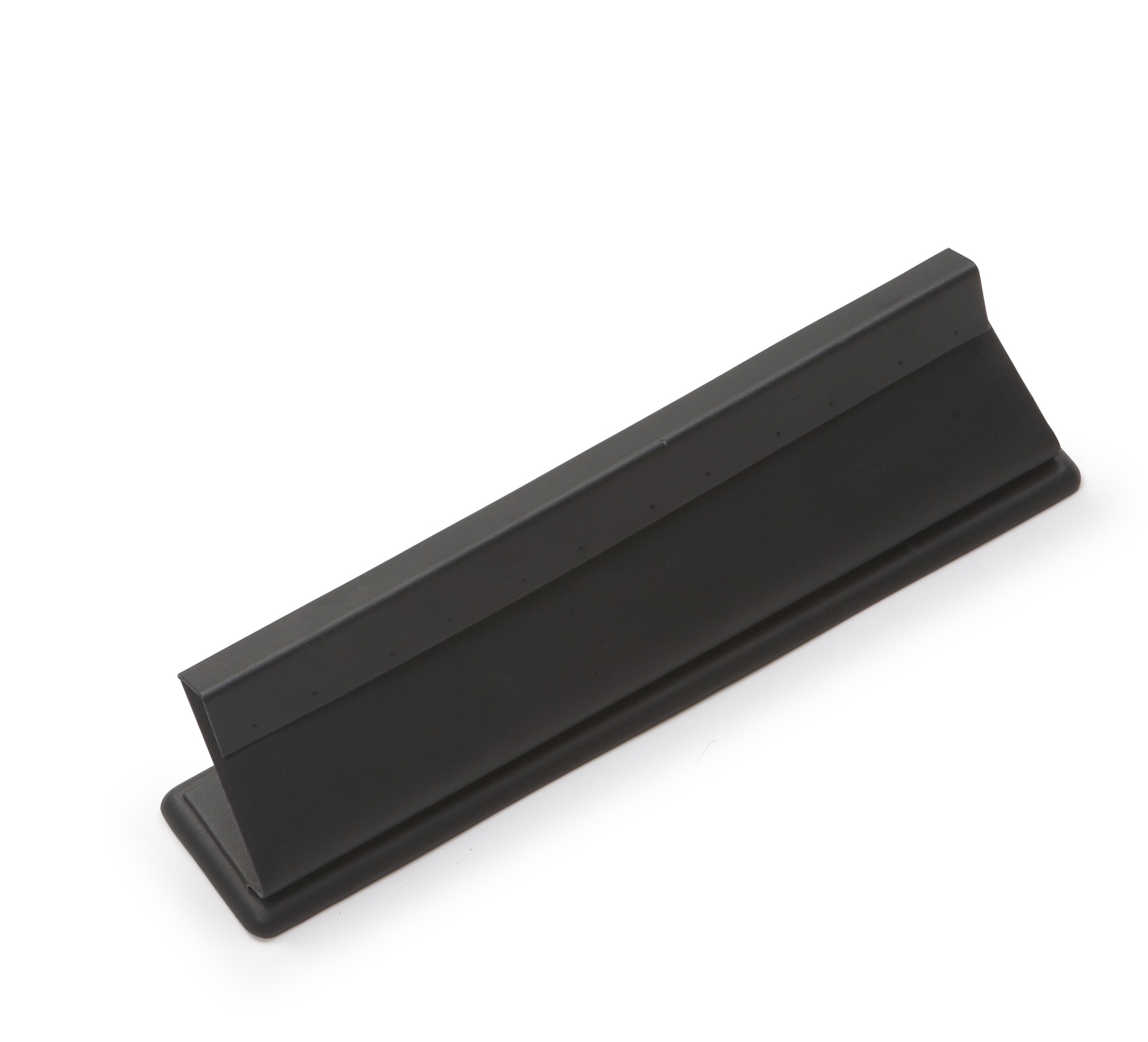 Black Leatherette 6 Pairs Earring Stand