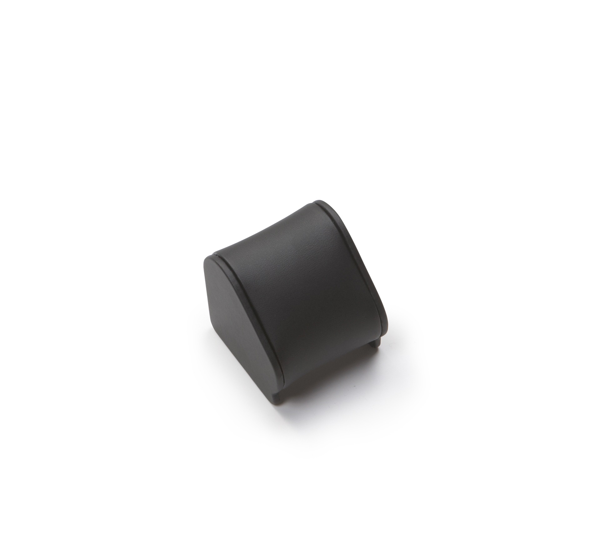 Black Leatherette Watch Stand