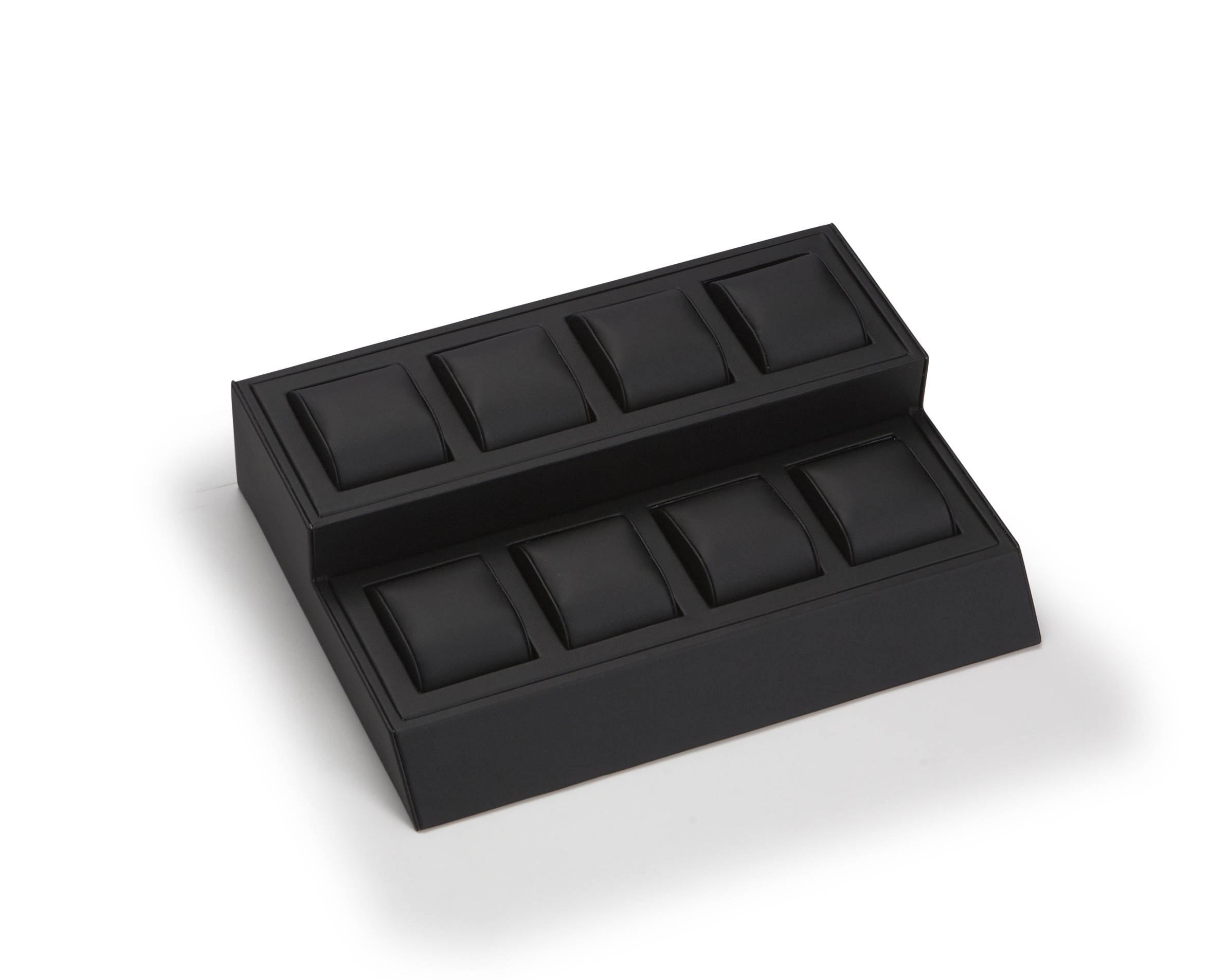 Black Leatherette 8 Watch Display