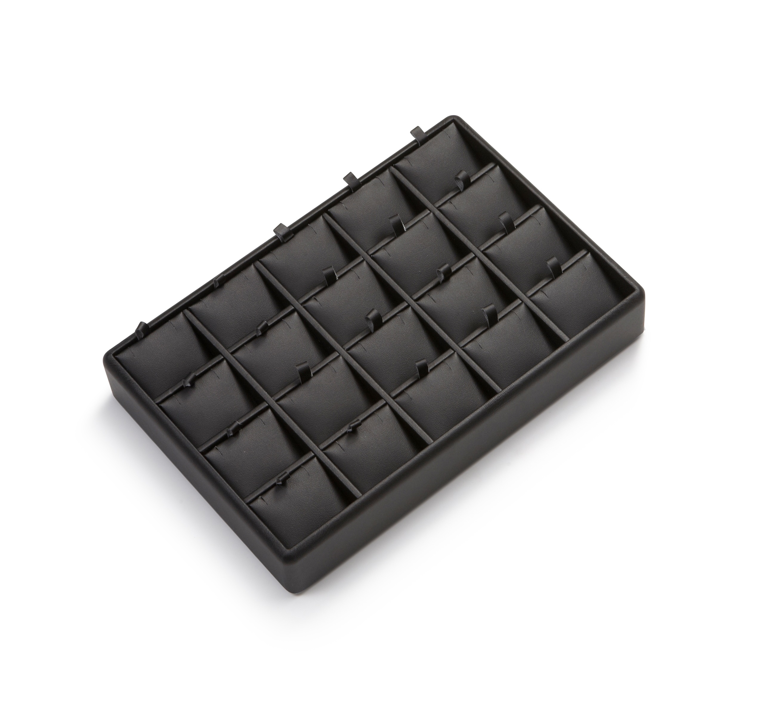 Black Leatherette 20 Pendant Tray