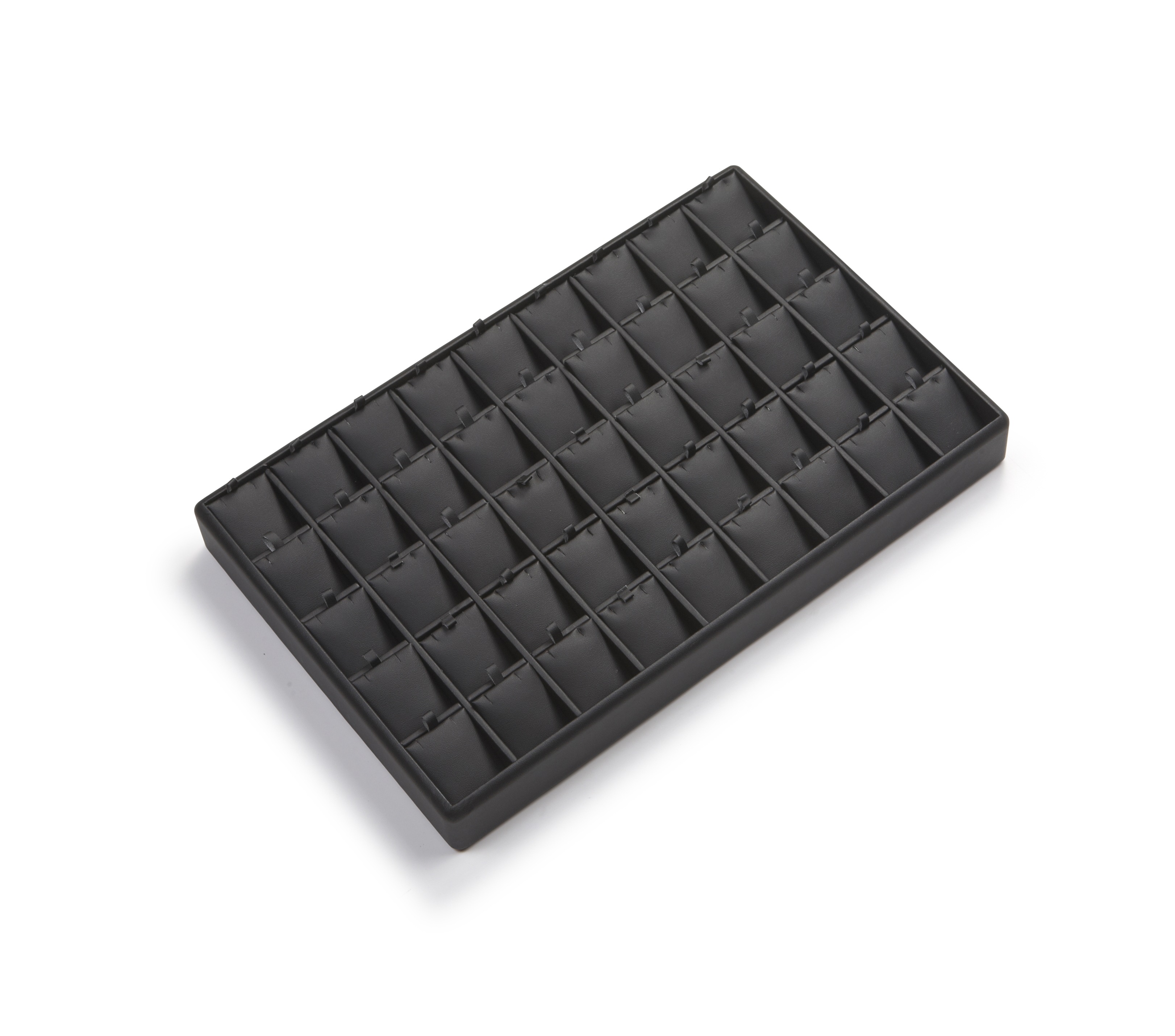 Black Leatherette 45 Pendant Tray