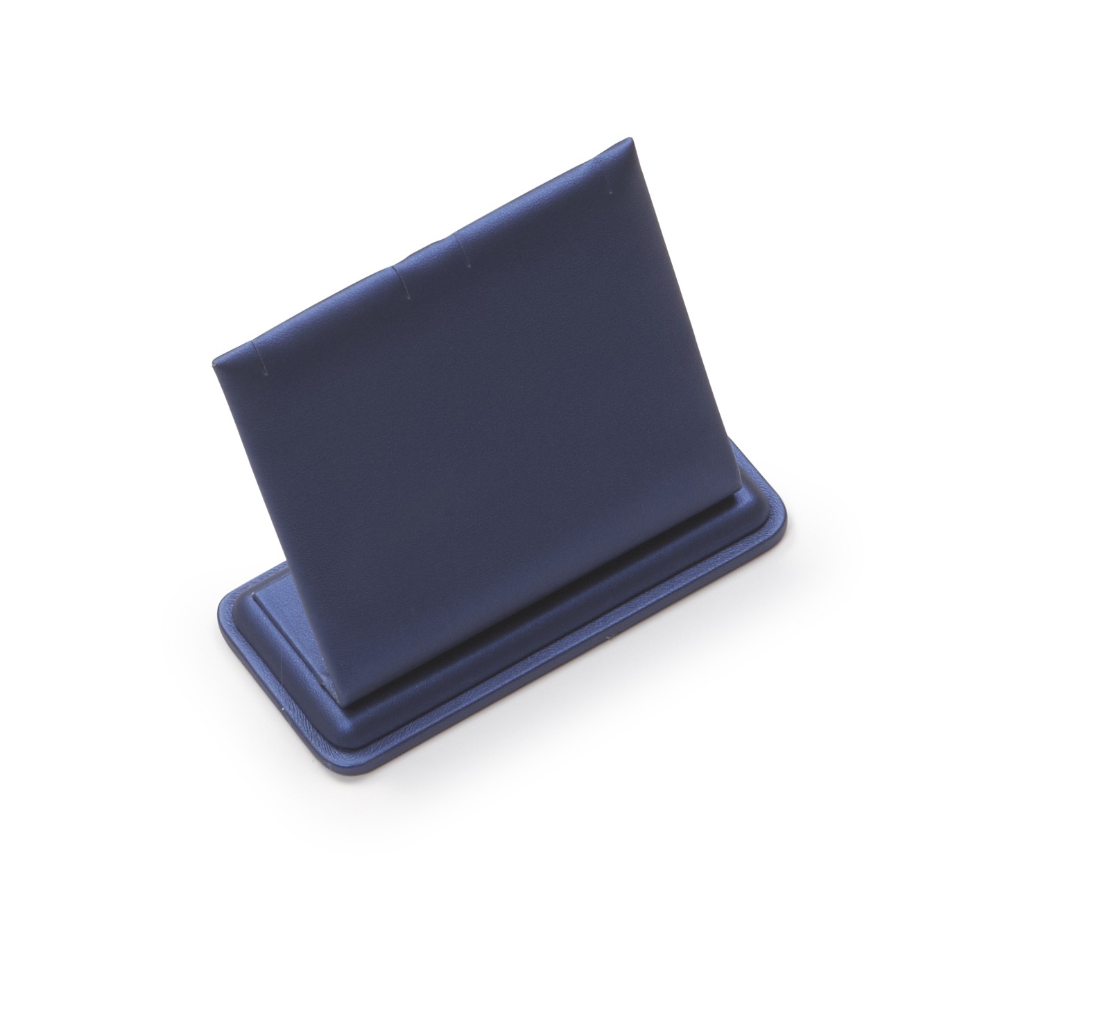 Navy Blue Leatherette 2 Pendant Stand