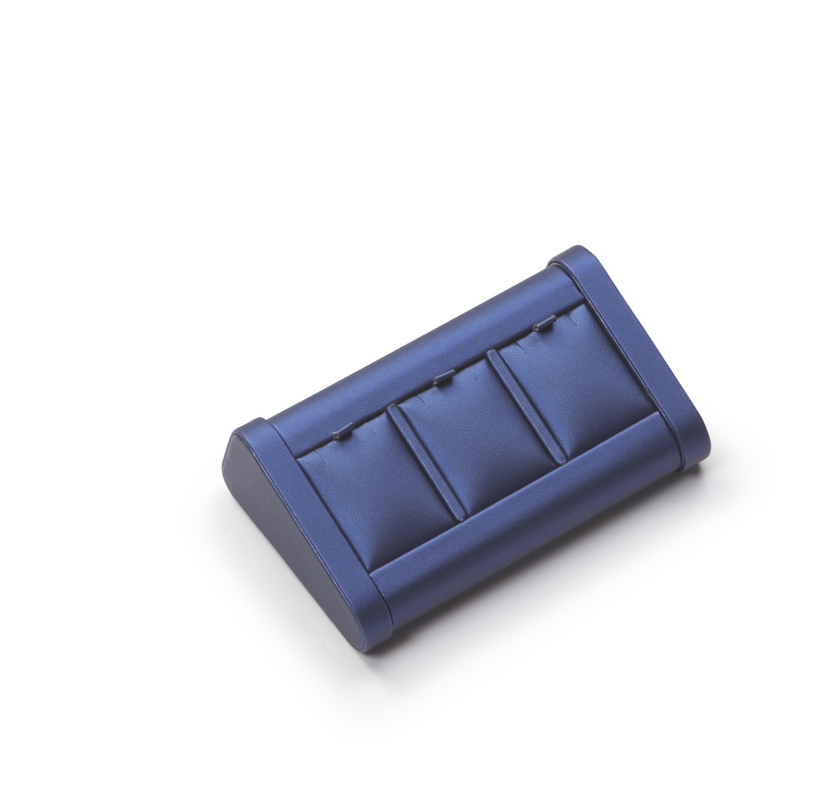 Navy Blue Leatherette 3 Pendant Stand