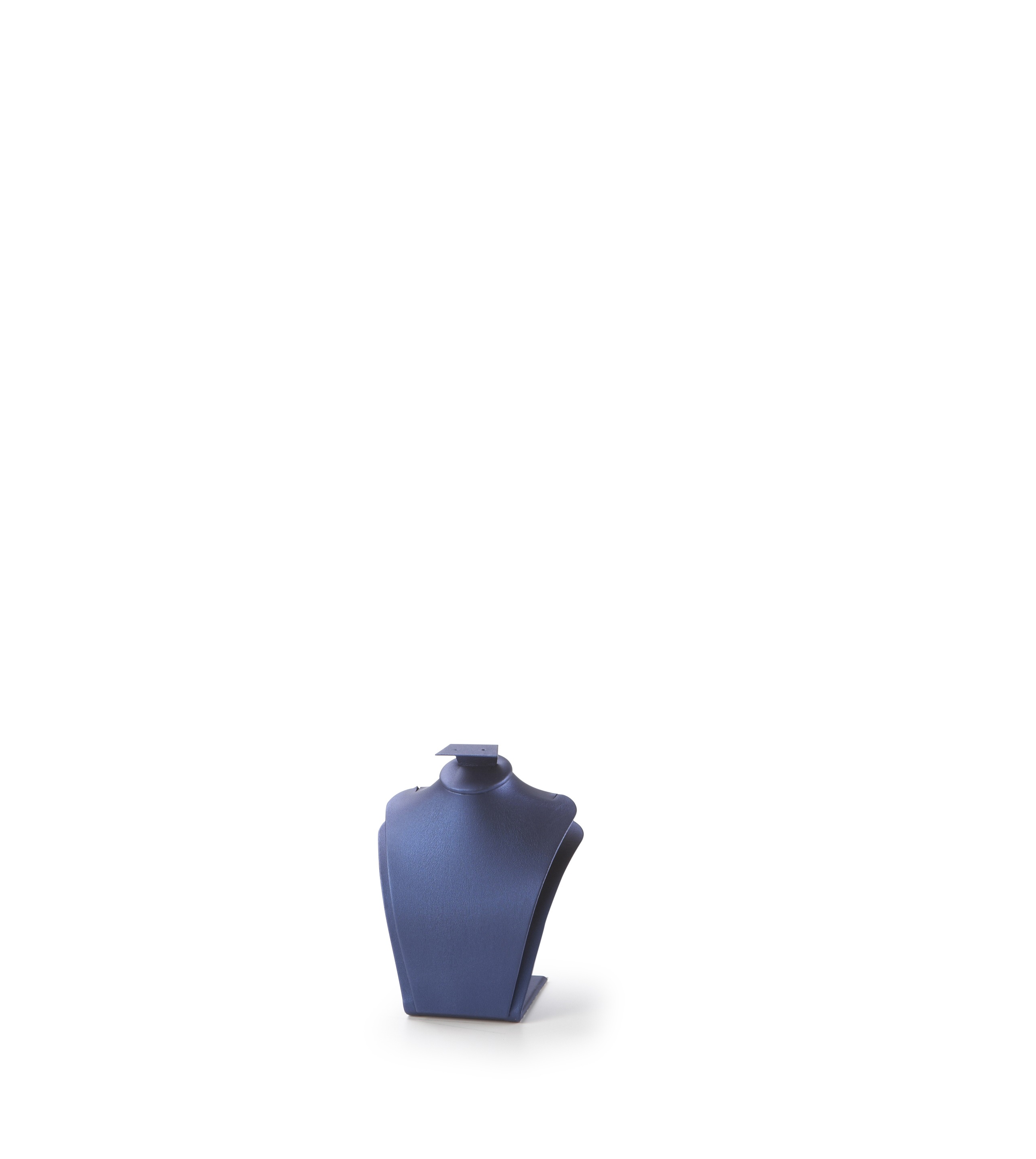 Navy Blue Leatherette Earring/Pendant Stand