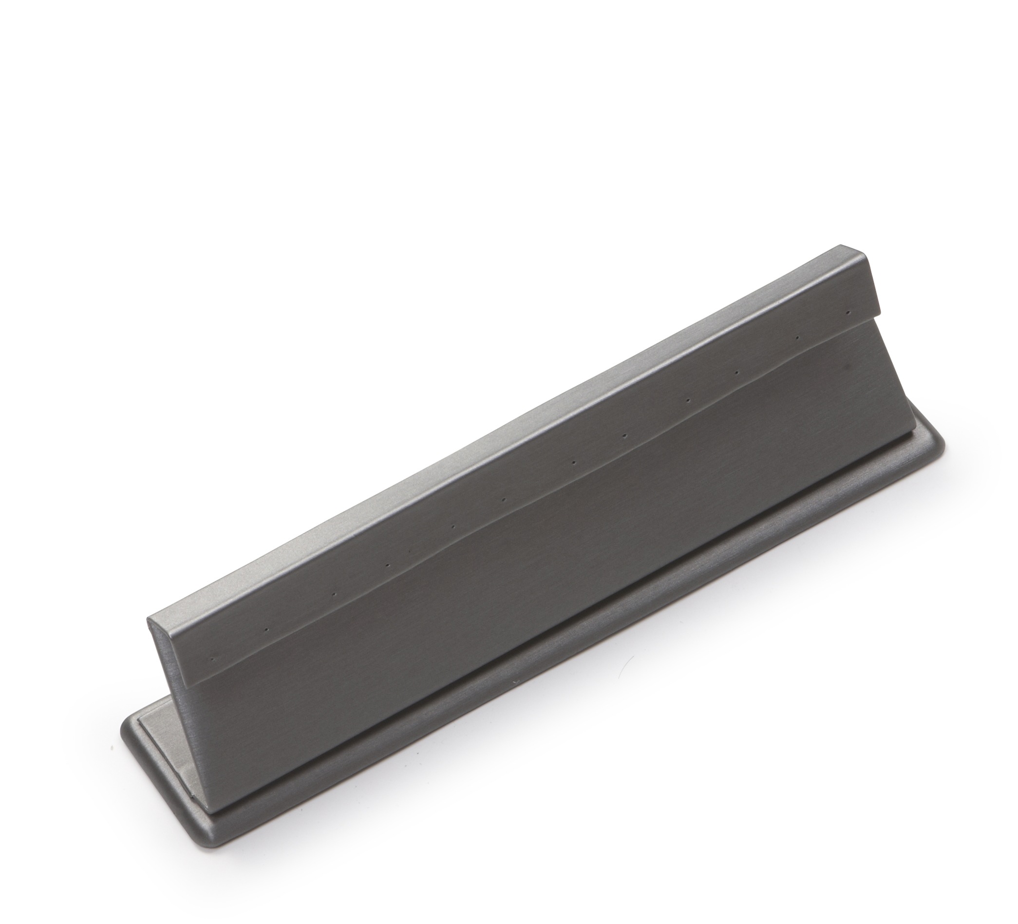 Silver Gray Leatherette 6 Pairs Earring