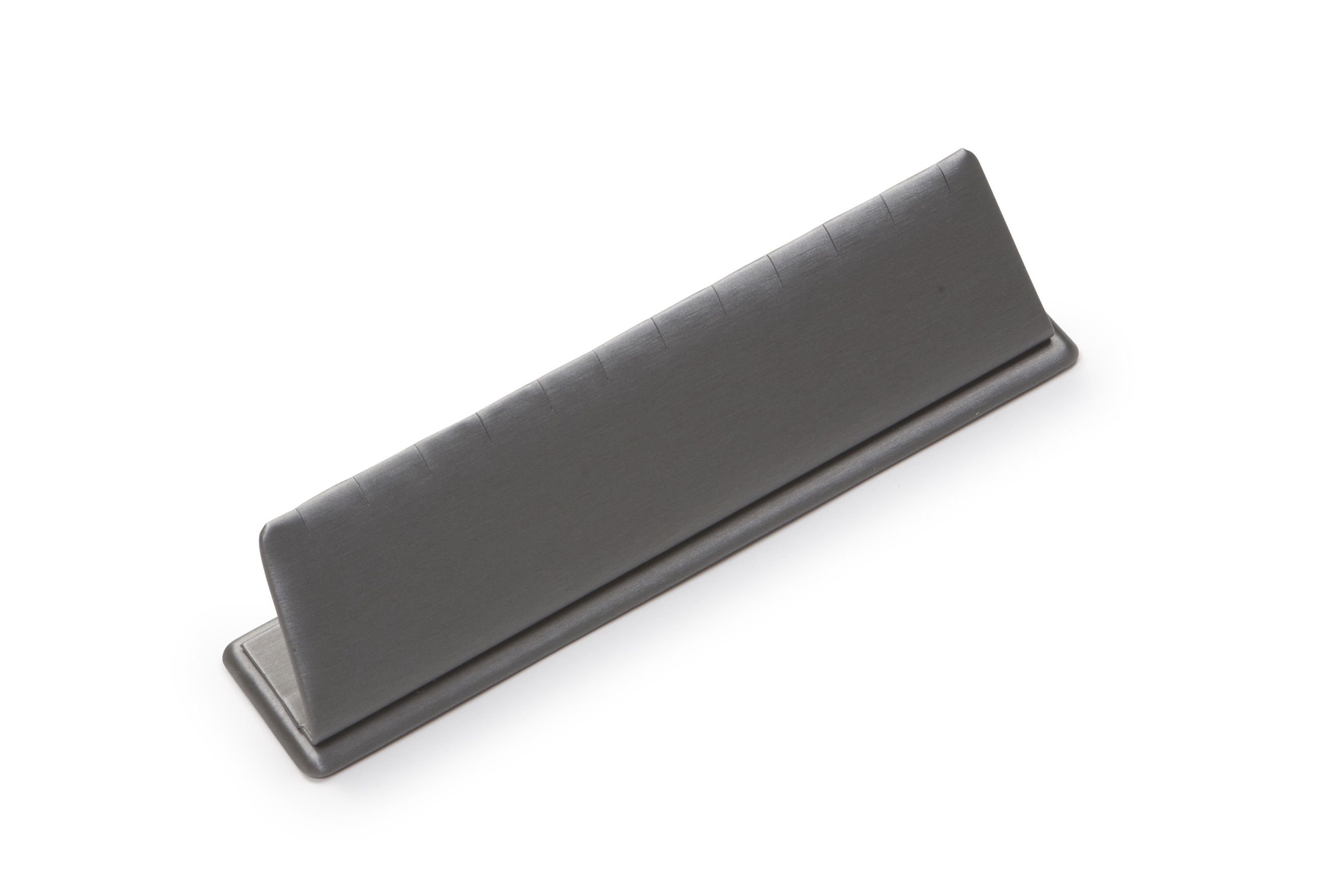 Silver Gray Leatherette 6 Pendant Stand