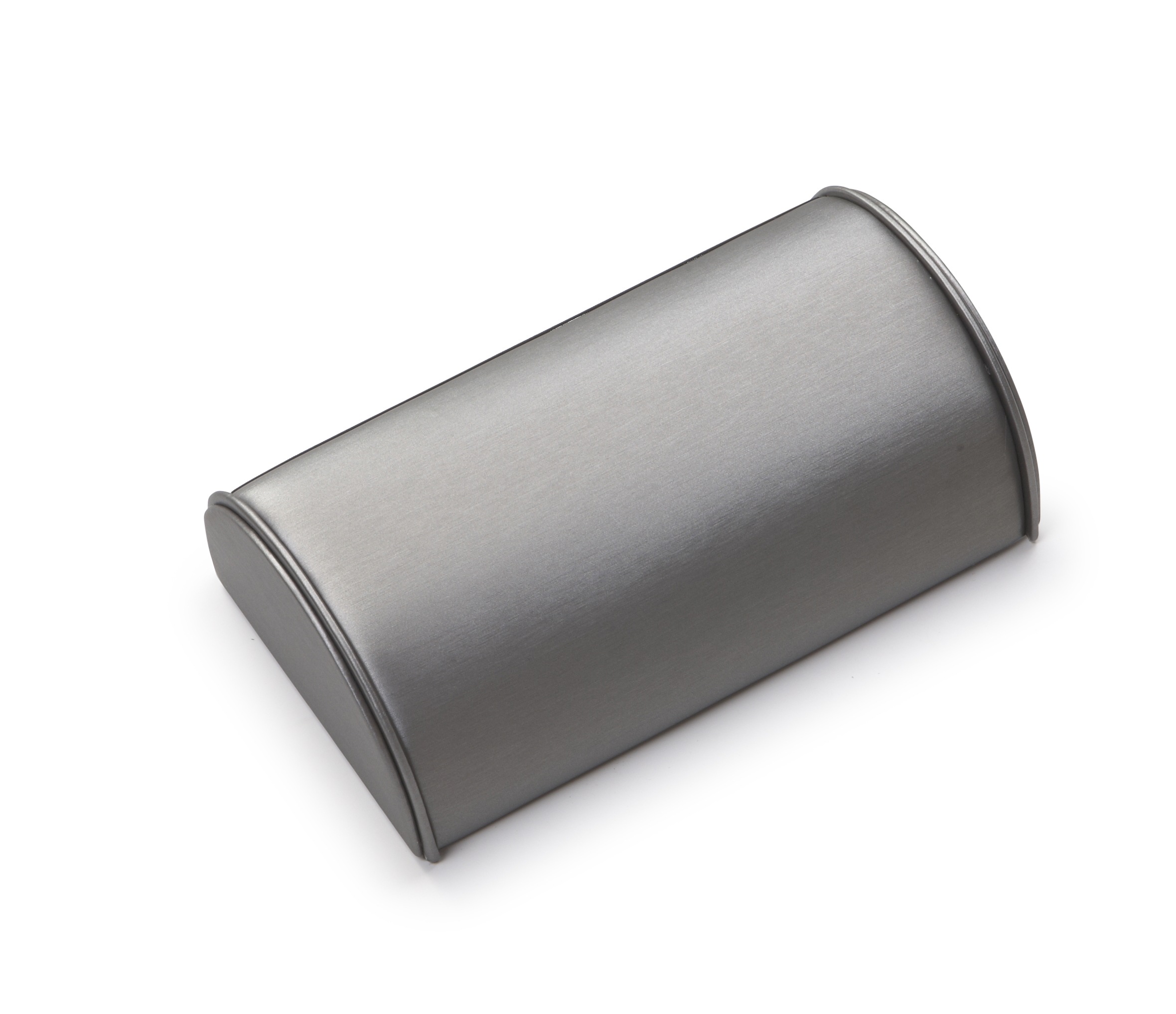 Silver Gray Leatherette Large Bracelet Dome