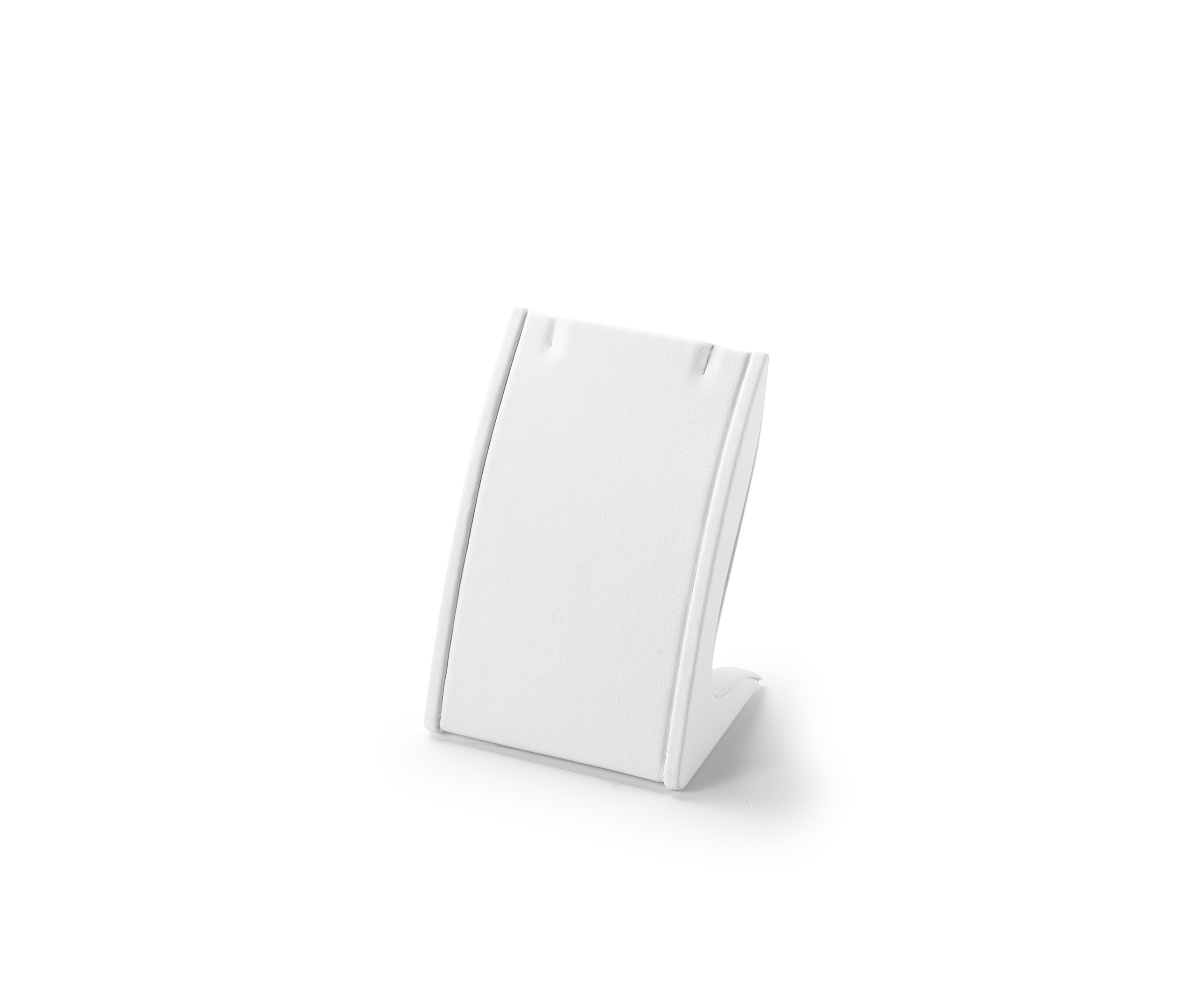 White Leatherette Pendant Stand