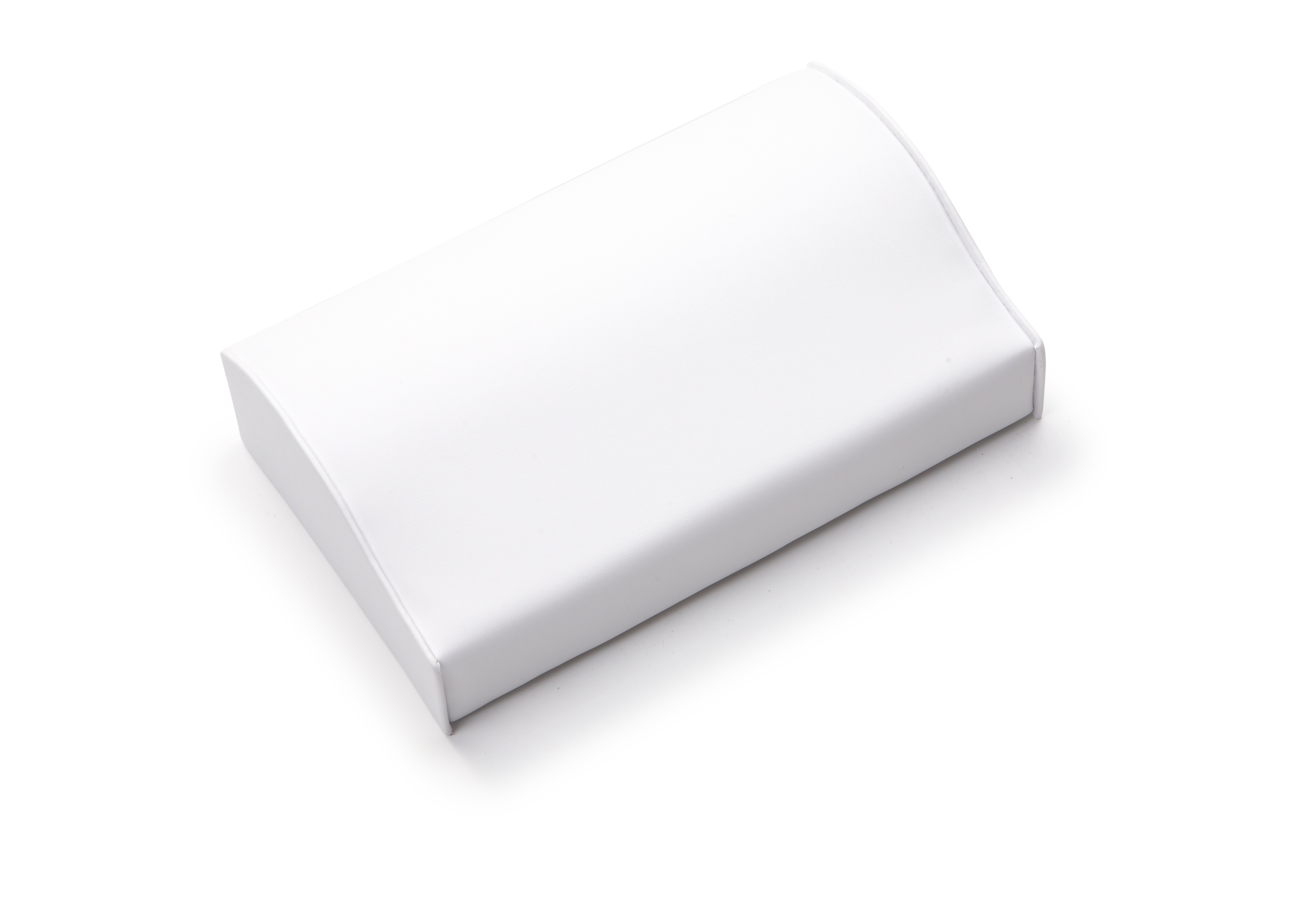 White Leatherette Bracelet Dome