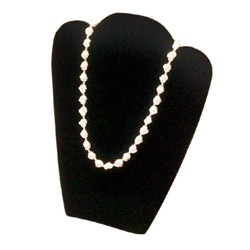 Black Velvet Neck Stand 