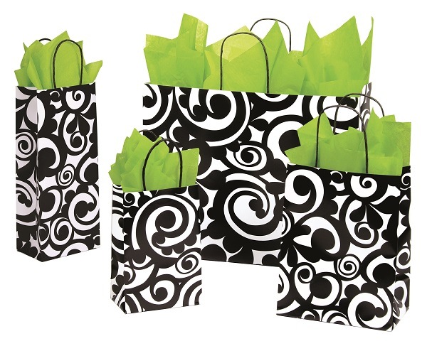 Bold Scroll Bags
