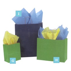 Kraft Color Bag (G) (x250)