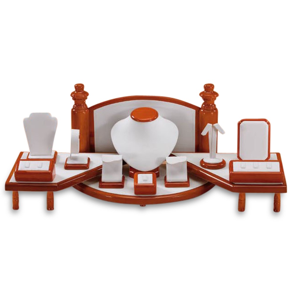 Gold Maple Wood Trimmed Displays