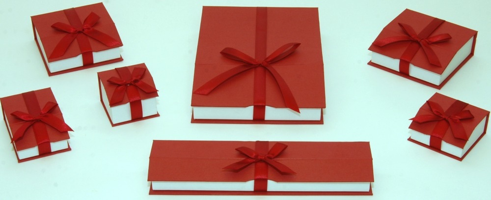 Magnetic Ribbon Linen Paper Box