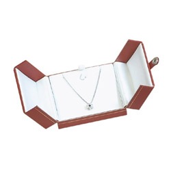 Leatherette Double Door Pendant Box 