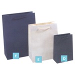 Ribbed Paper Bags