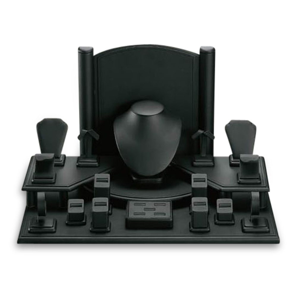 Black Leatherette Displays