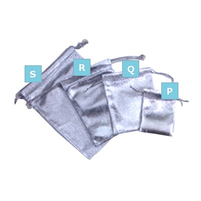 Gold  Metallic Pouch (G) 