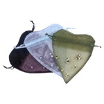 Teardrop Organza With Sequins