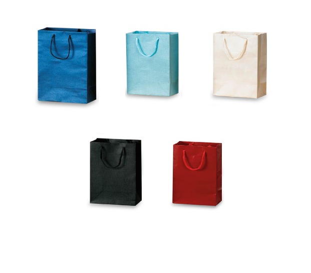 Textured Paper Rope Bags 